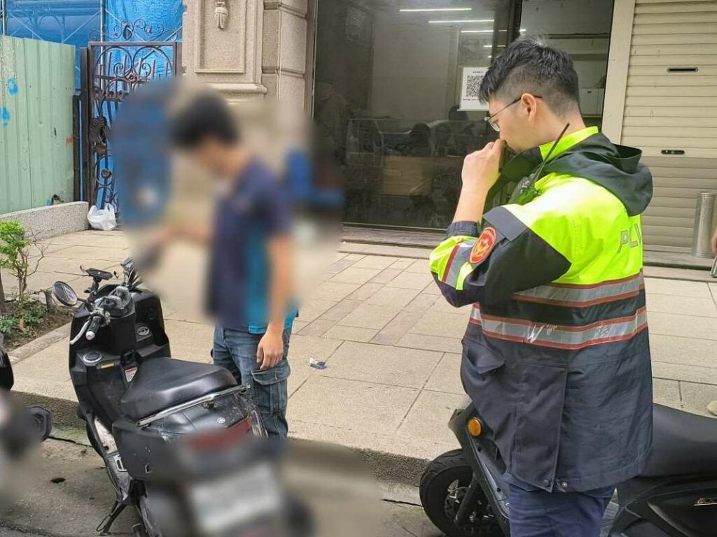 機車遭竊？男慌張求助-壢警揭真相哭笑不得