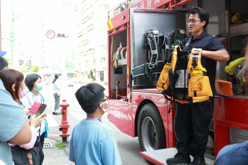 中市新住民生活適應輔導班納民防課程-提升防災應變能力