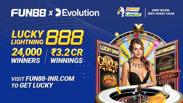 fun88-印度推出「fun88-x-evolution」以獲得保證勝利