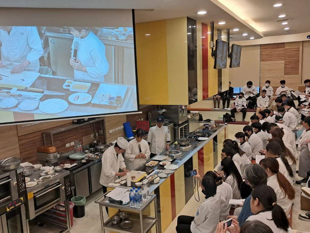 健行科大日料廚藝展演講座-增進學生國際視野