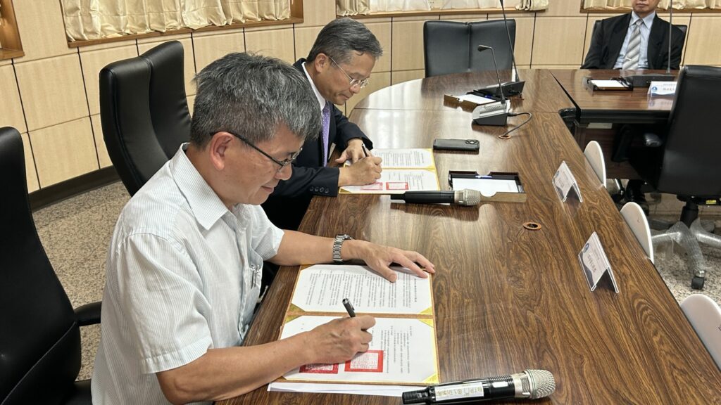 北水分署與桃園市調處簽署備忘錄-共同維持水資源正常運作