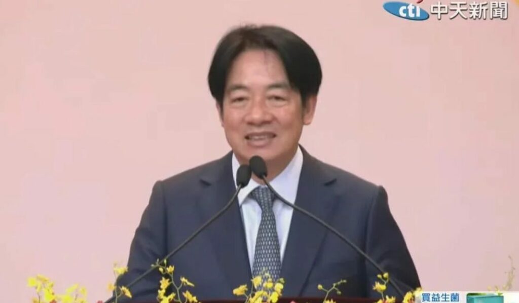 偕同蕭美琴出席僑胞茶會　賴清德稱就任總統肩負4大使命