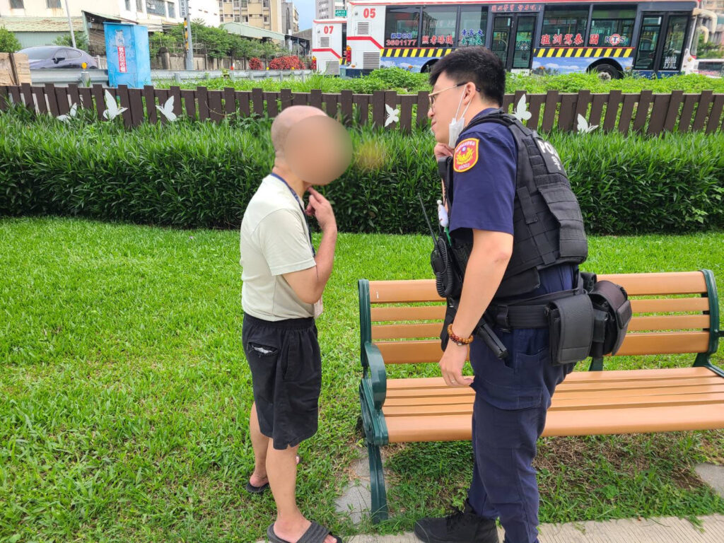 6旬身障翁流浪35小時-龜山警過濾電眼找人