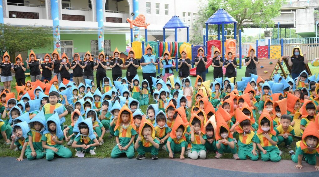 花蓮市幼防災演練-從小培養災害應變能力