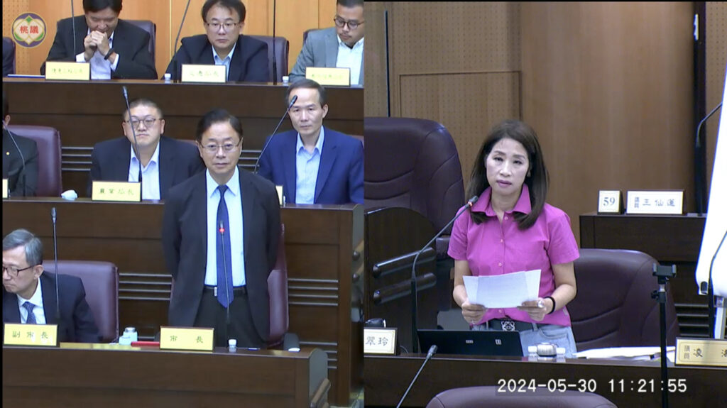 公園木格柵擋視線引民怨-舒翠玲籲提升公務員美學素養