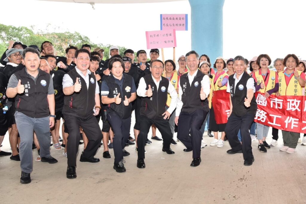 桃警備戰市長盃龍舟賽-吳坤旭：培養同舟共濟精神