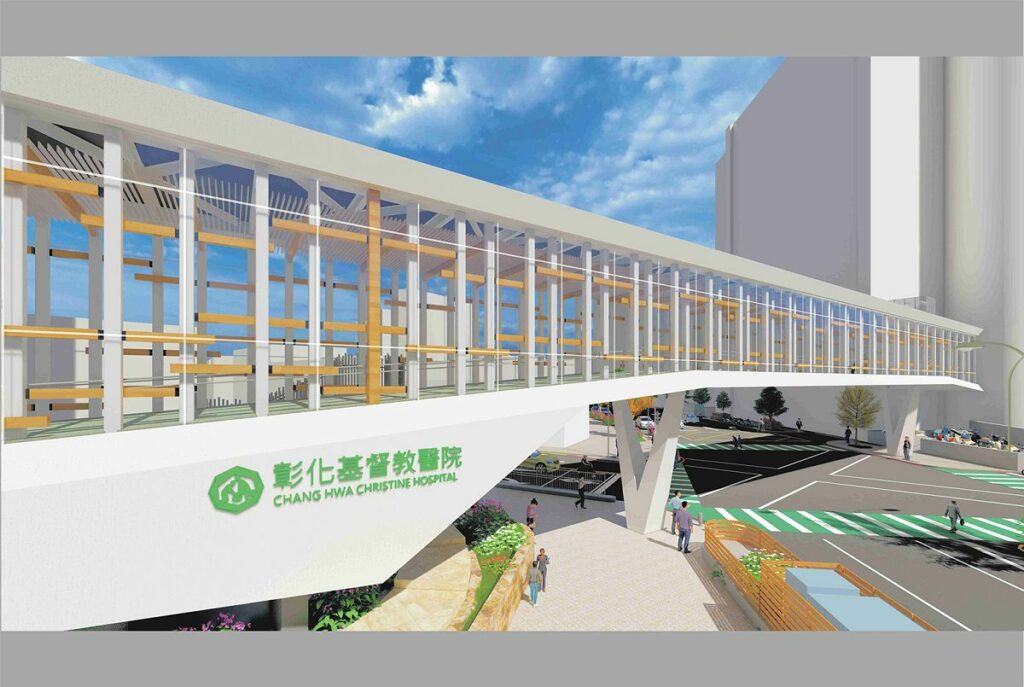 影音／彰基醫學中心第二座天橋動工-未來交通順暢又安全