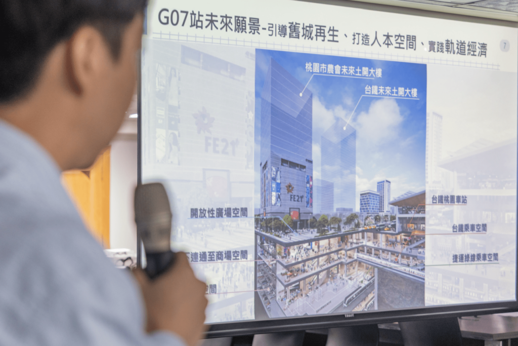 桃市府攜手市農會-g07站設施移設開啟車站開發新篇章