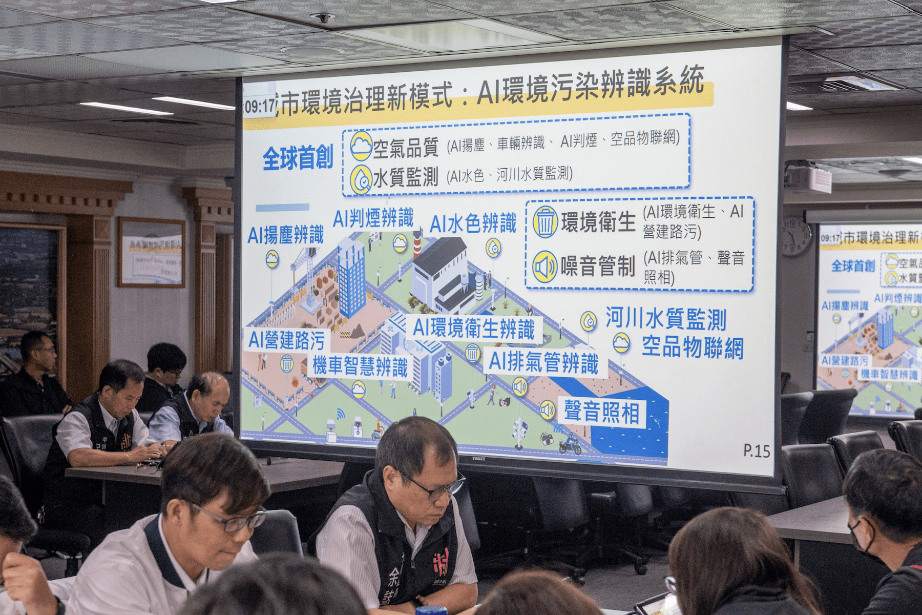 桃園邁向環保首善之城 張善政盛讚AI科技應用 - 台北郵報 | The Taipei Post 桃園邁向環保首善之城-張善政盛讚ai科技應用