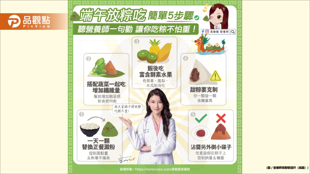 《端午放縱吃簡單5步驟-/-懶人包文案》