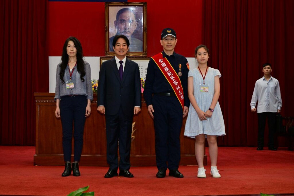 賴清德表揚全國模範警察-喊話全力打詐