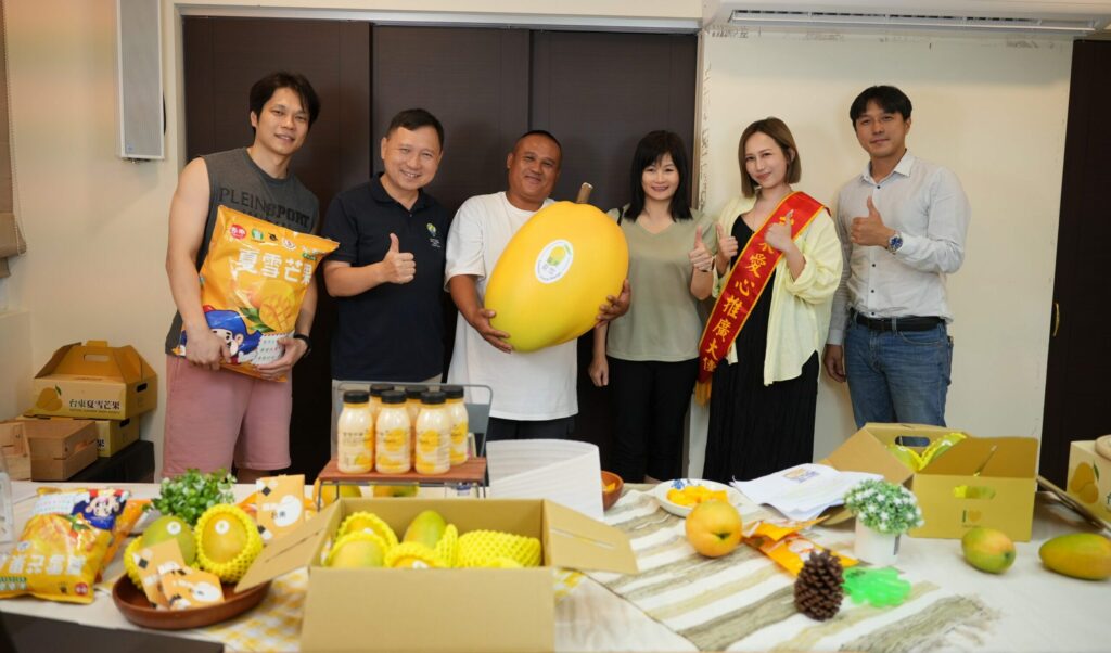 行銷夏雪芒果　電商女王瑪菲司任「臺東愛心推廣大使」