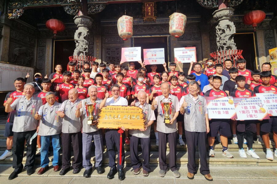 永慶高中榮獲全國績優體育班　感謝嘉邑城隍廟鼎力支持