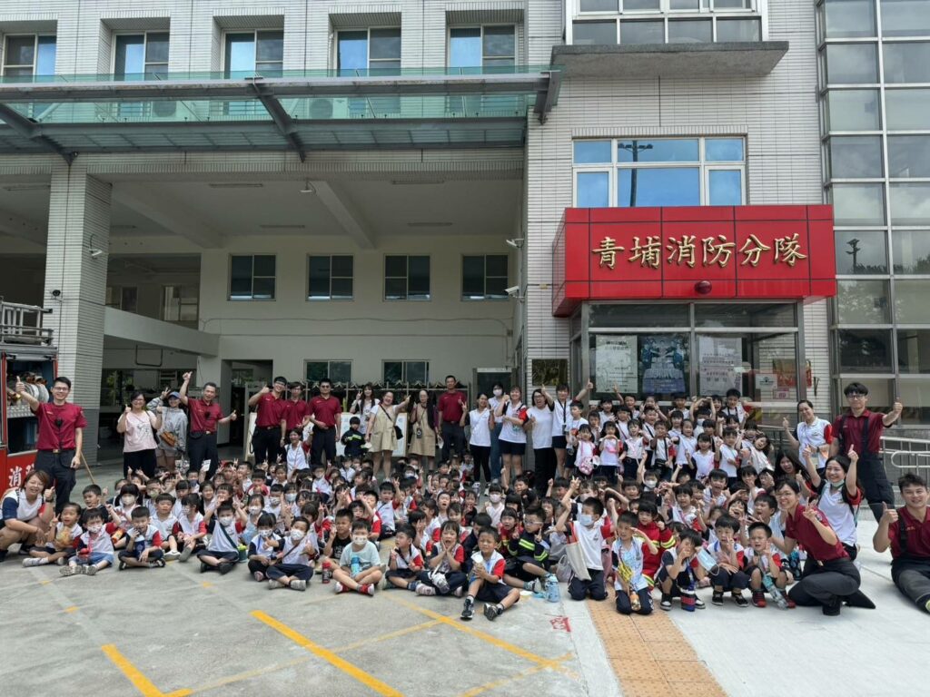 幼兒園訪桃消青埔分隊-防災教育向下扎根