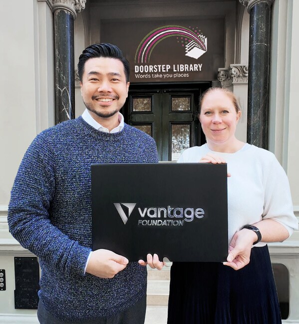 vantage基金會與doorstep-library在英國貧困地區開展掃盲教育