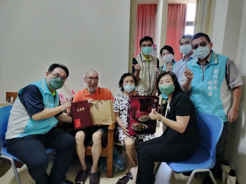 新竹榮服處榮欣志工無私奉獻-熱忱服務榮民眷長輩