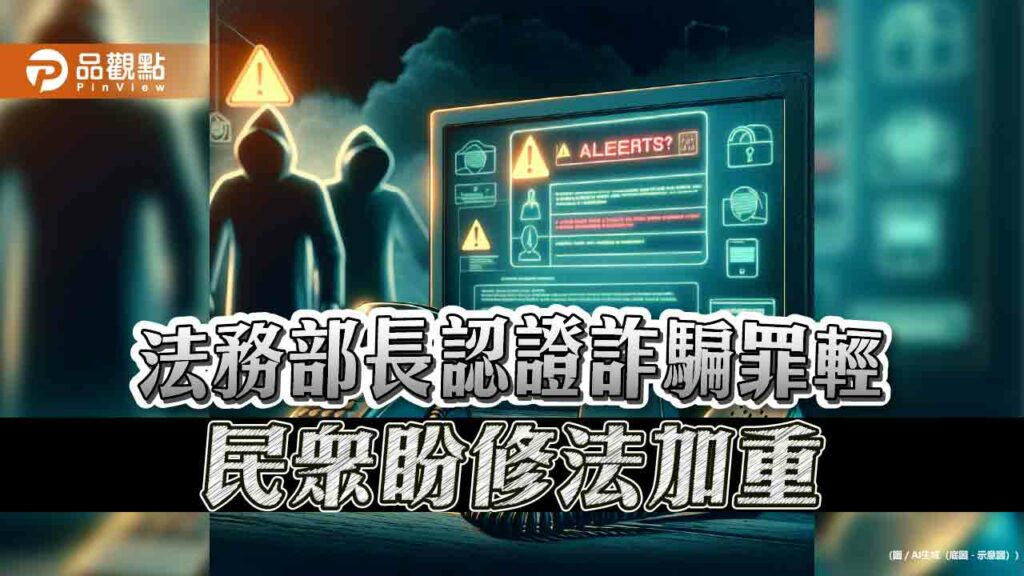 台灣詐騙罪輕判刑再騙-法務部長要求從嚴審核