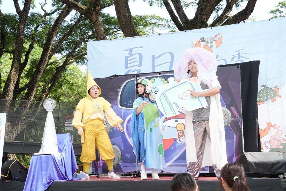 台電推節電行動劇-高雄壽山動物園開跑