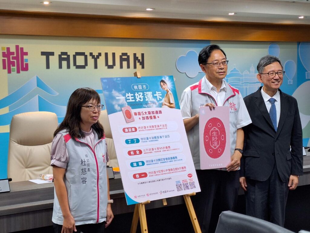 不只能搭好孕專車！桃園一生好運卡攜手5大藥妝通路推出優惠