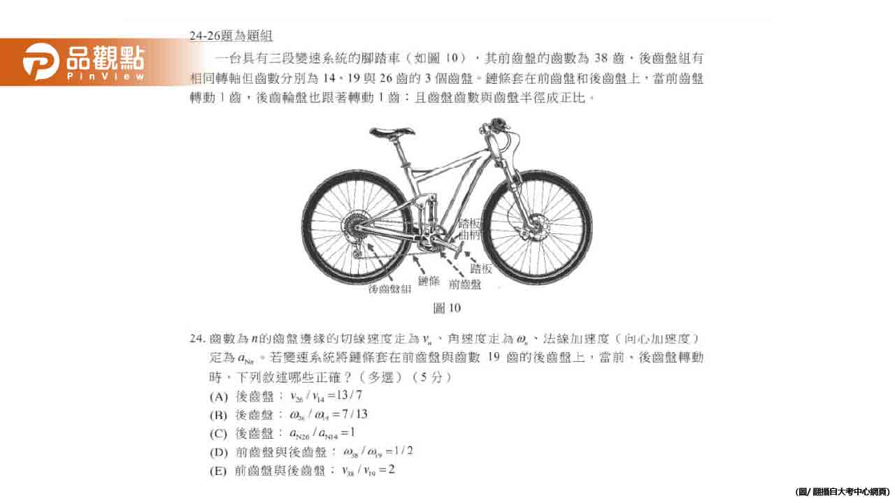 113學年首日大考分科測驗物理科考題中間偏難-缺考率增加