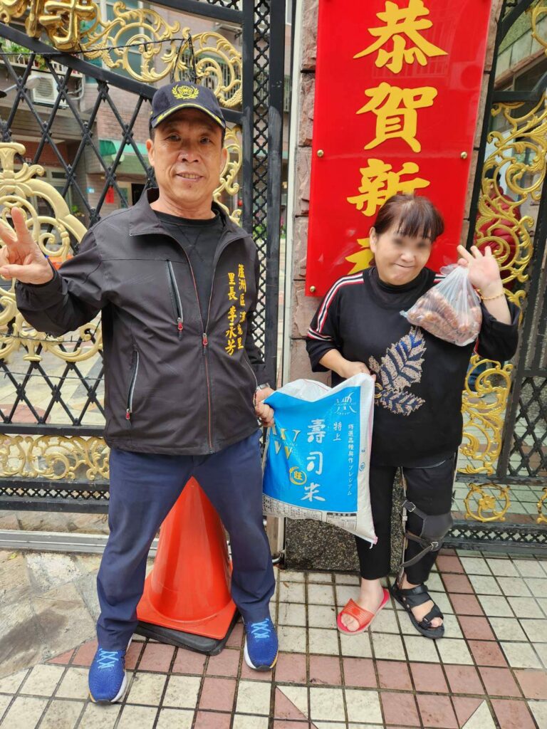 蘆洲溪墘「李阿哥」里長　受華山為獨老送餐感召　為弱勢服務不分區域