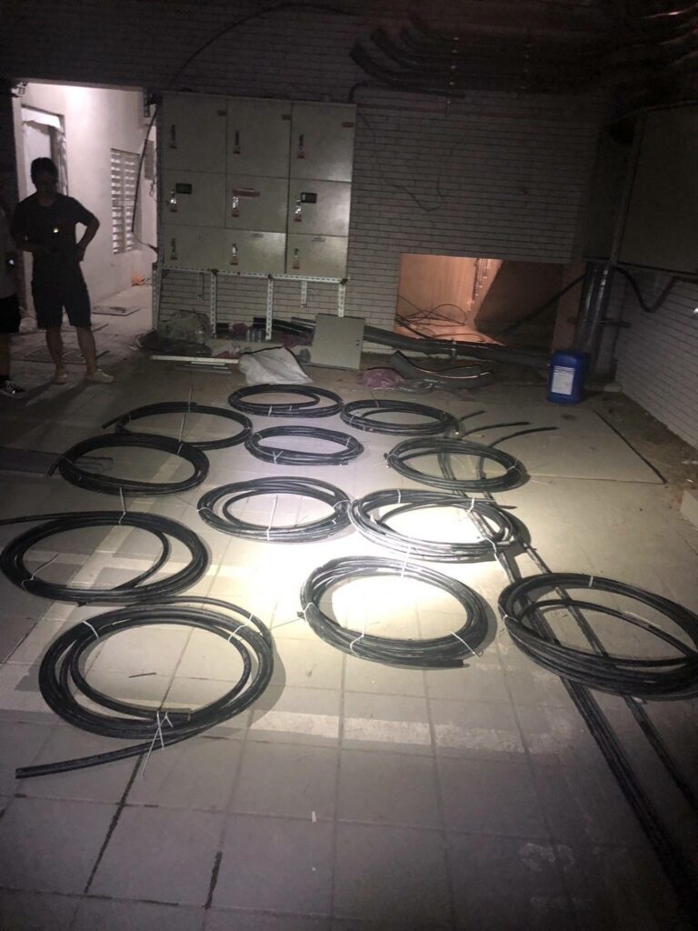 潛工地偷電纜誤觸警報-桃警迅速逮捕兩竊嫌