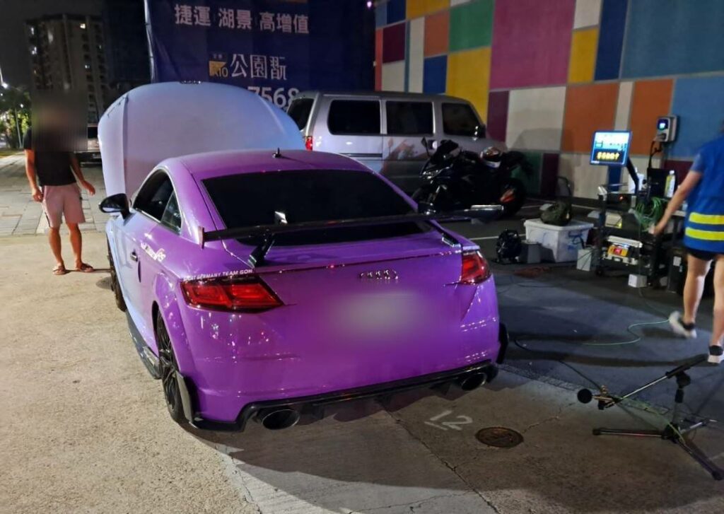 蘆竹警、環保局聯手還靜於民-百萬名車噪音超標遭重罰