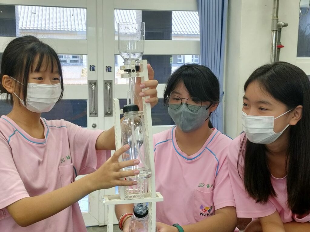 武漢國中夏日水之旅-啟發學生重視水資源永續