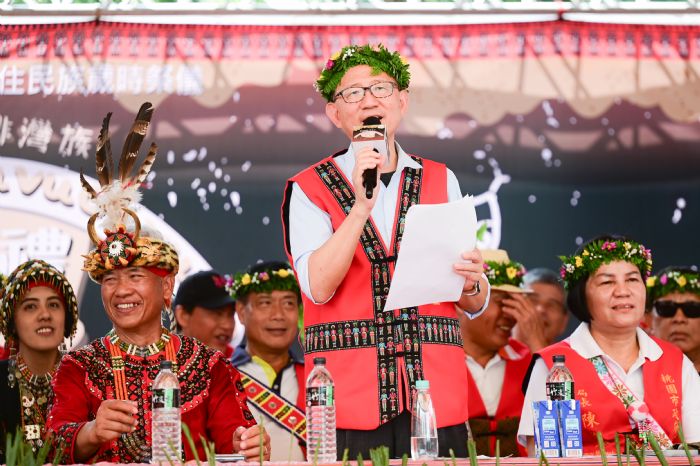 桃市原民局舉辦排灣族成年禮祭儀-推廣傳統文化