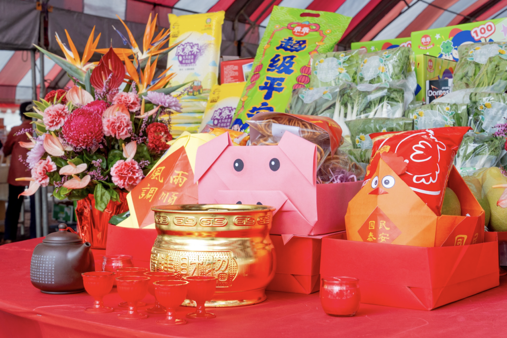 桃園市府創意中元祭-摺紙素三牲、環保祭品體現淨零理念