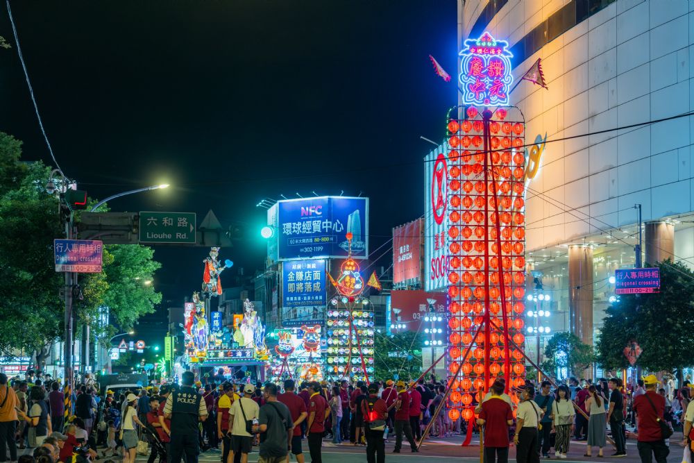 中壢區中元水燈排遶境盛大登場-今晚舉辦慶讚之夜