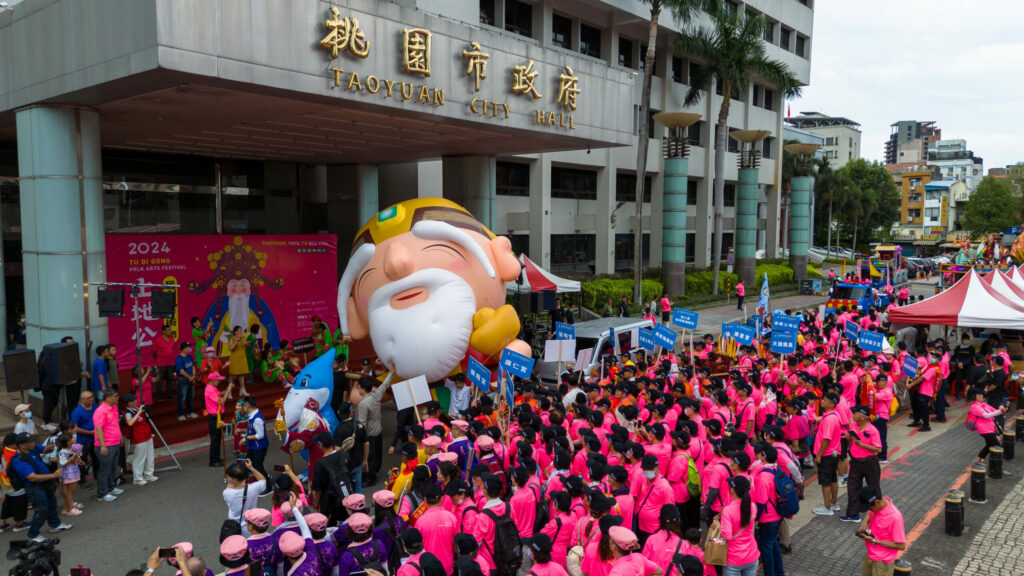桃園土地公民俗藝術節熱鬧登場-張善政盼將文化推向國際