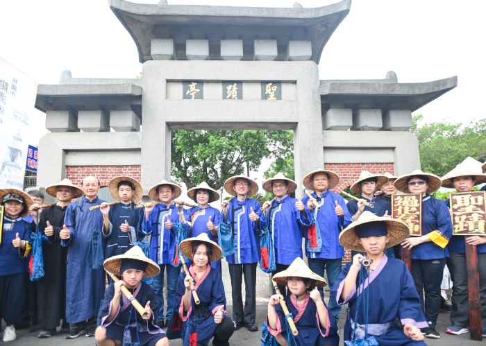 龍潭聖蹟亭迎150周年-王明鉅出席「送聖蹟祭典」推廣傳統文化