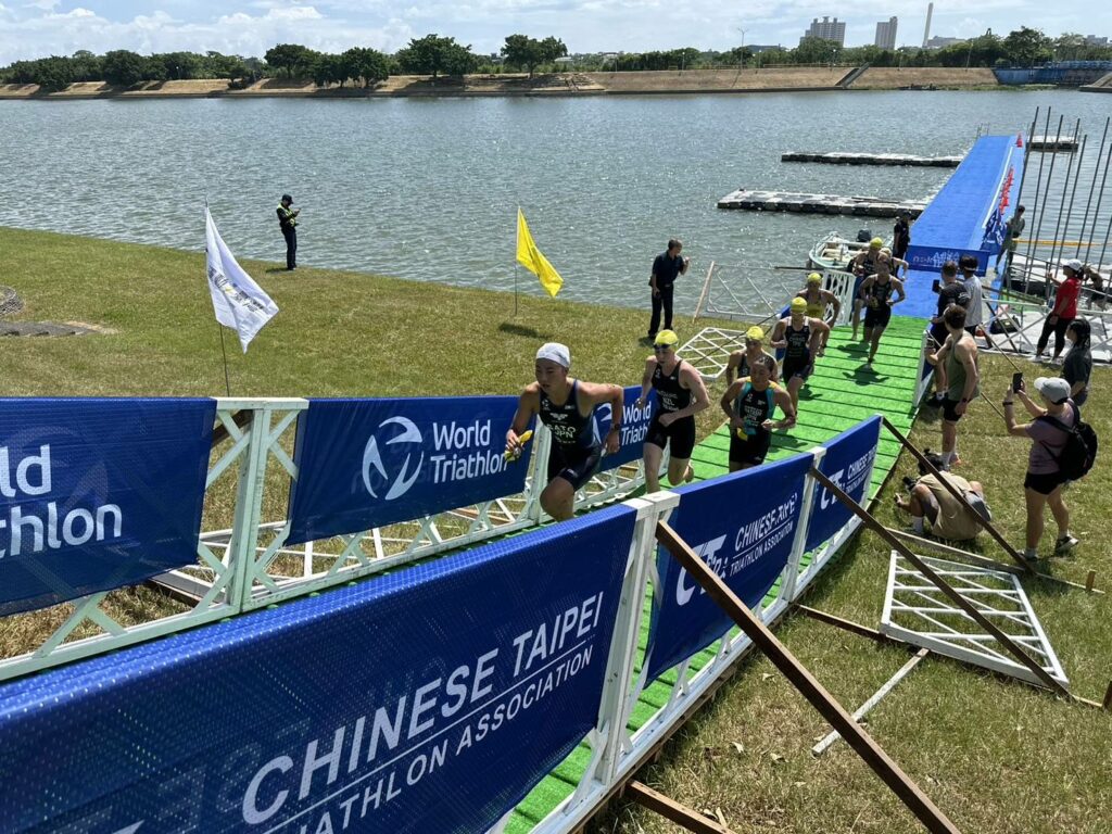 冬山河鐵人三項比賽-750位選手同場競技