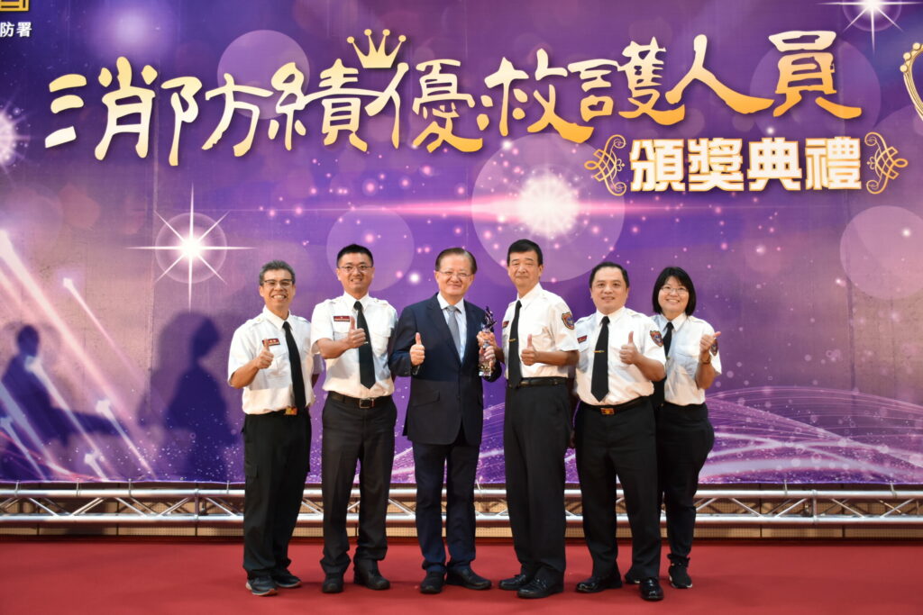 全國消防績優救護人員、團體得獎揭曉-桃消囊括多個獎項