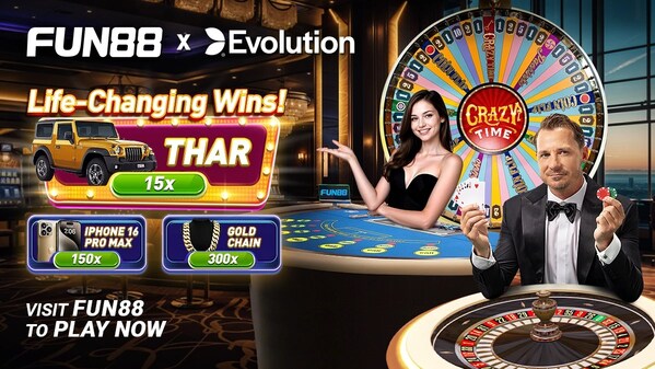 fun88推出「fun88-x-evolution:-life-changing-wins」推廣活動