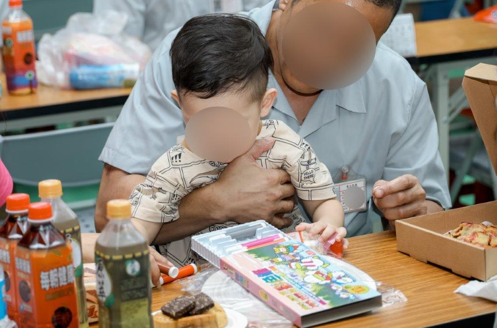 北監舉辦中秋節懇親活動-收容人：終於有機會陪伴小孩