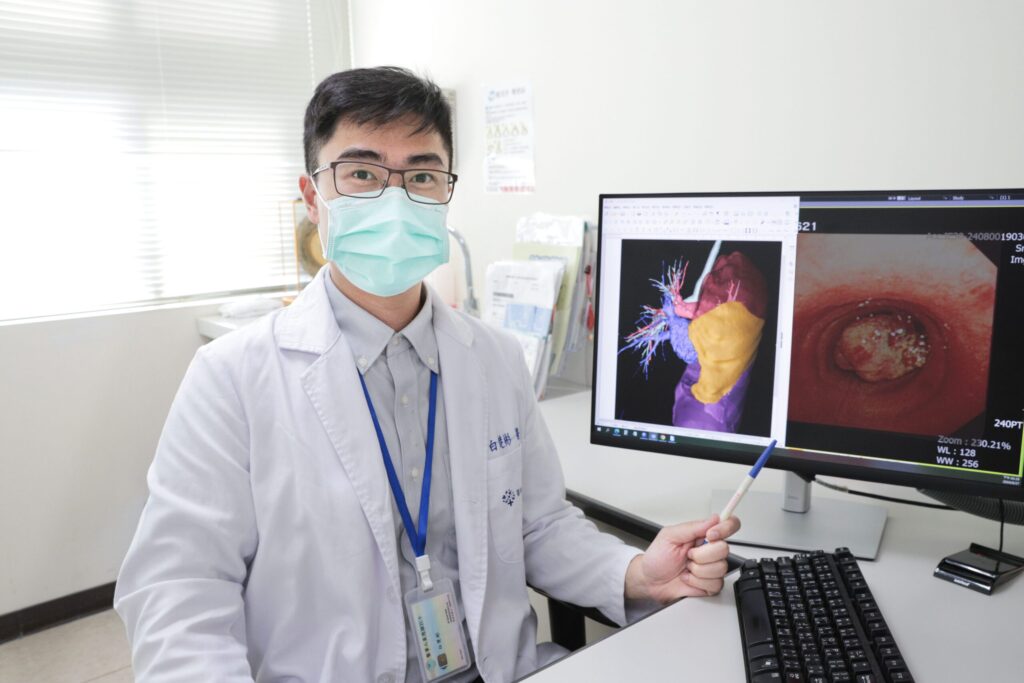 抽菸30年罹肺腺癌-博愛醫院單孔胸腔鏡手術助重拾健康