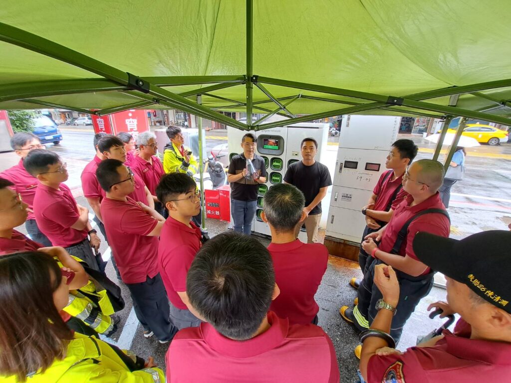 電動車火警不可輕忽-桃消第四大隊邀講師分享應變技能