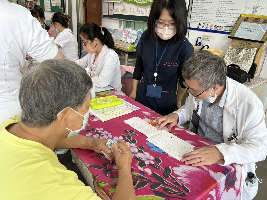 部桃新屋分院舉辦義診活動-守護沿海偏鄉民眾