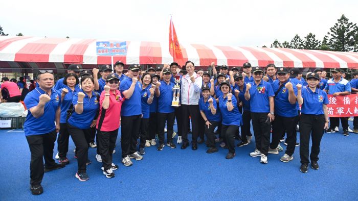 桃園後指部運動會睽違3年回歸-凝聚後備軍人向心力