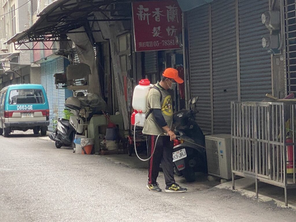 雲林縣預防登革熱捲土重來-北港鎮全面完成病媒蚊清消