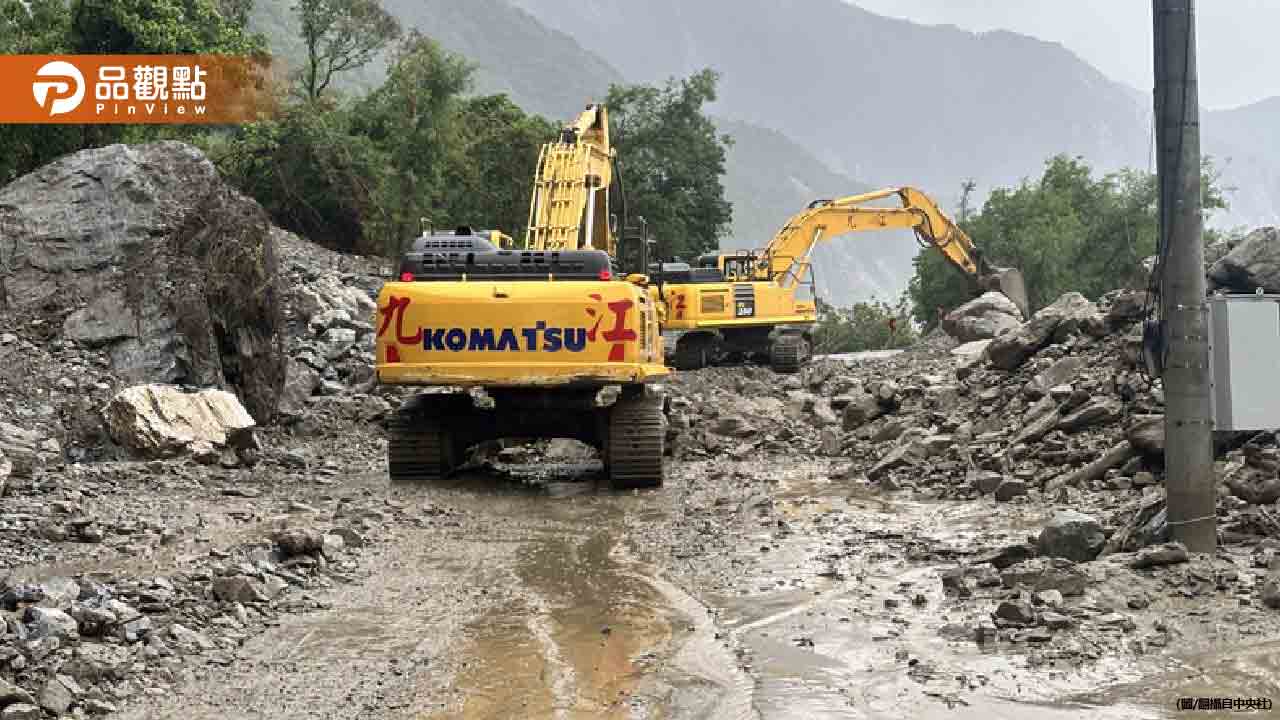 中颱山陀兒進逼！蘇花公路土石流中斷　崇德至和仁「只出不進」