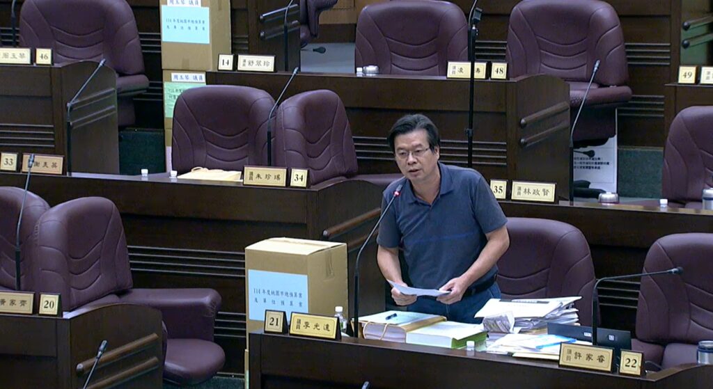 騎樓停車、擺攤影響通行-桃園議員李光達籲市府重視人本交通