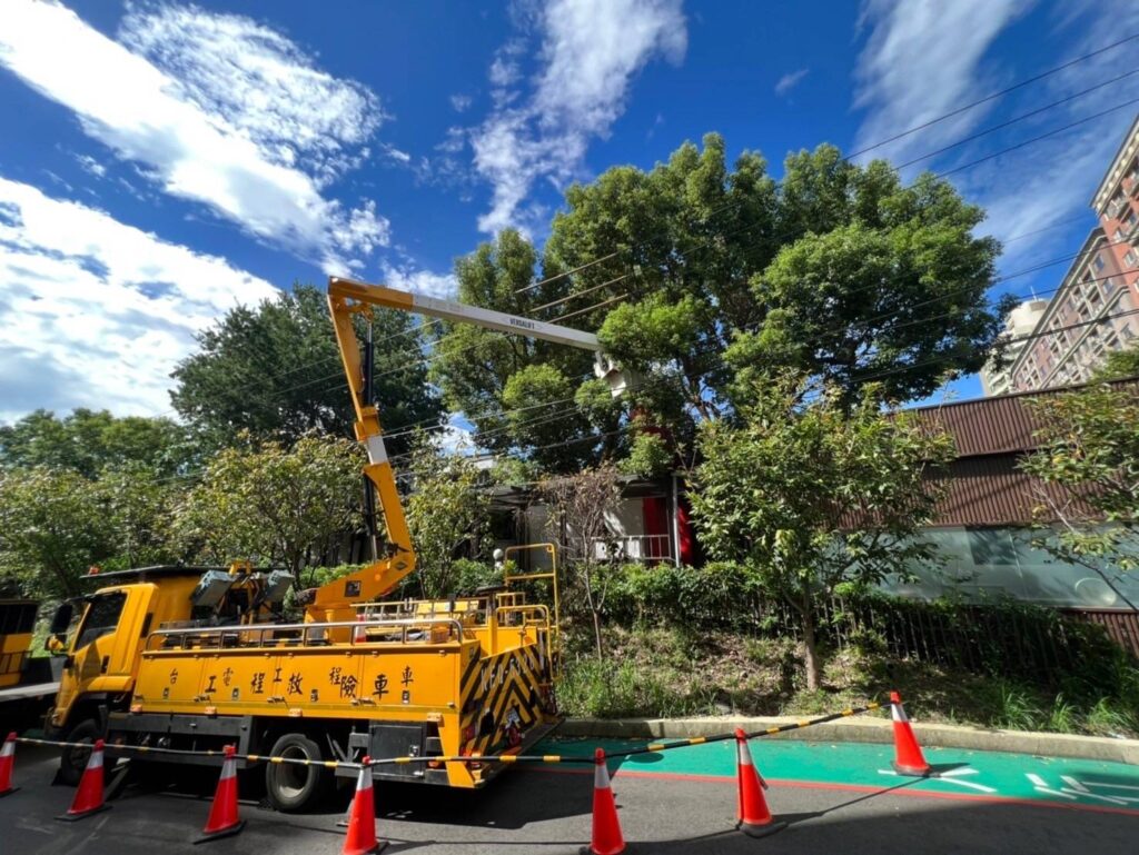 嚴防颱風衝擊-台電桃園區處進駐復興山區確保搶修能量