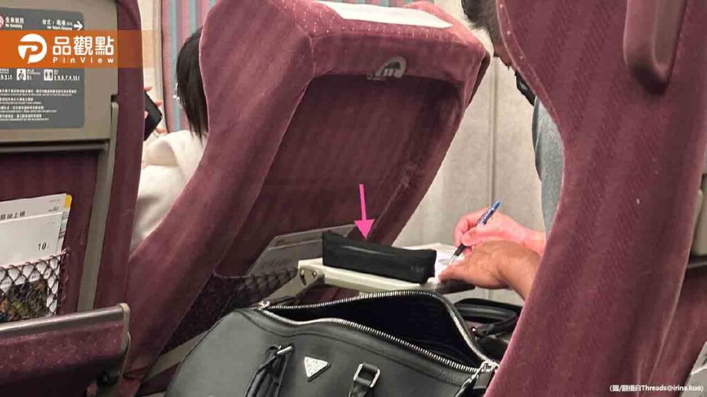 搭高鐵巧遇辜仲諒！超專注辦公　網驚：富二代比你還拚