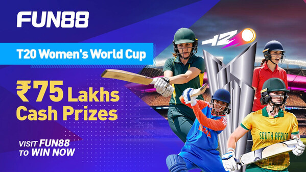 慶祝女子板球賽事！fun88-就-t20-world-cup-推出-750-萬盧比投注額