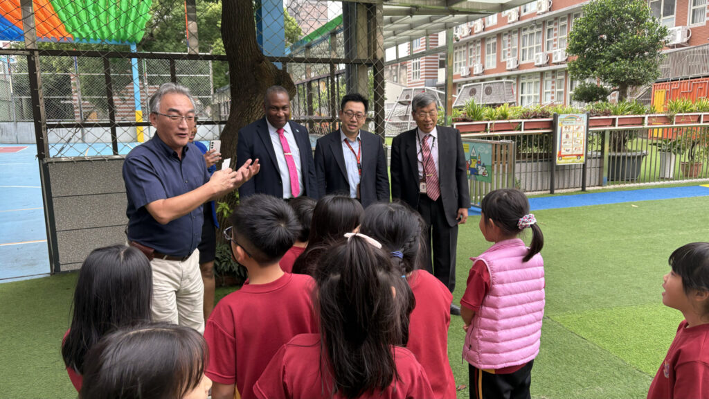 聖露西亞大使來訪桃園有得雙語中小學　暢談國際教育願景