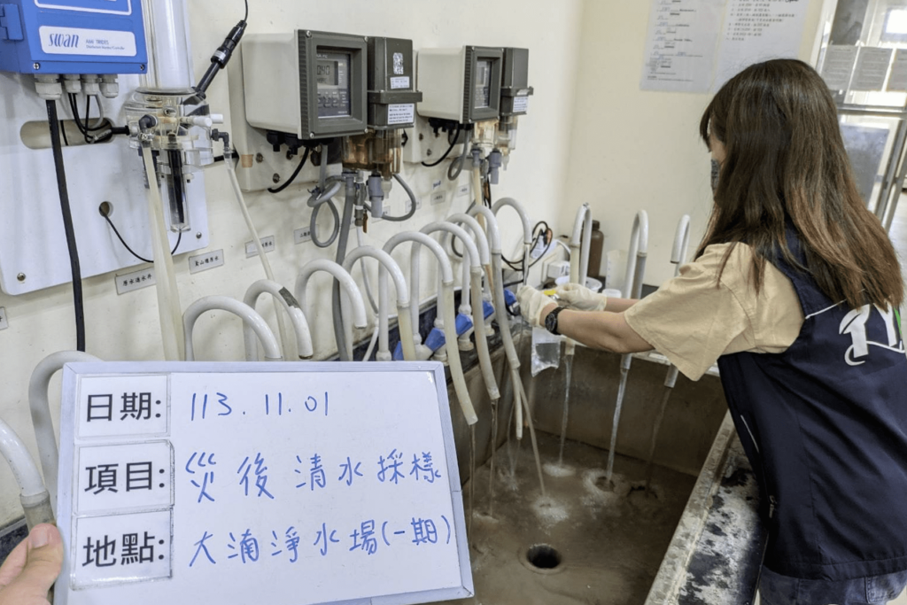 康芮颱風後水質安心-桃園淨水廠檢測合格-環保局提醒煮沸飲用更安全