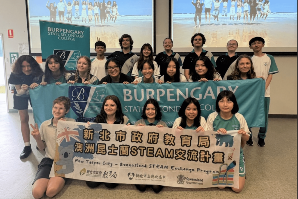 教育交流邁入第8年-新北高中新生代踏足昆士蘭展現steam實力